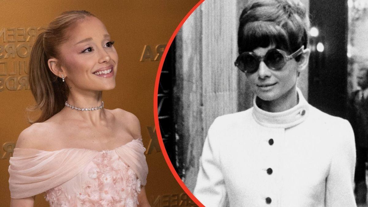Ariana Grande,Audrey Hepburn