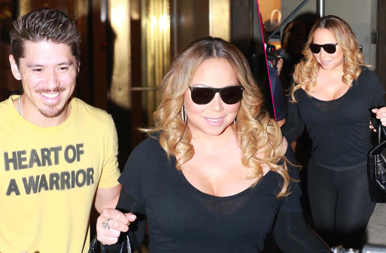 Mariah carey bryan tanaka bowling date split