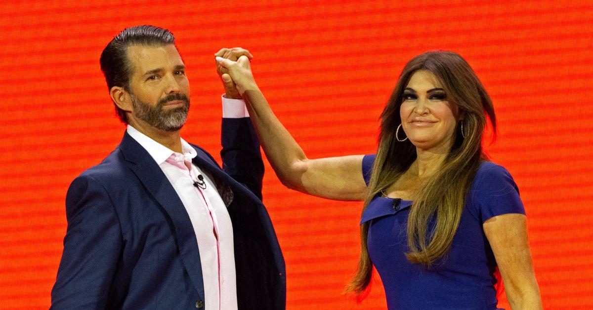 Photo of Donald Trump Jr. and Kimberly Guilfoyle.