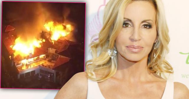 Camille Grammer's Wedding Dress Saved After House Burned Down