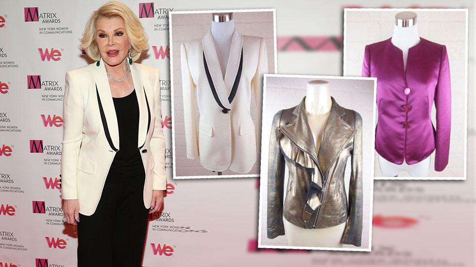 //joan rivers jackets auction pp