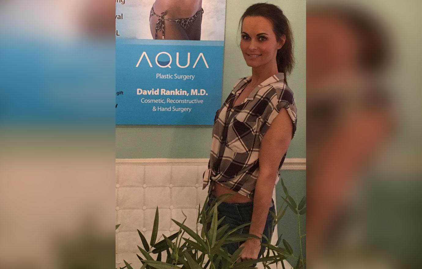 //Karen McDougal Breast Implant Surgery