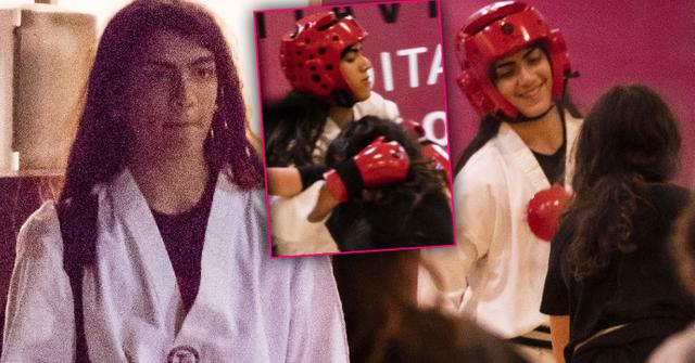 //blanket jackson shows off punching power at taekwondo pp