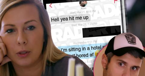 //ryan edwards tinder cheating pregnant wife amid drug related arrest teen mom og pp