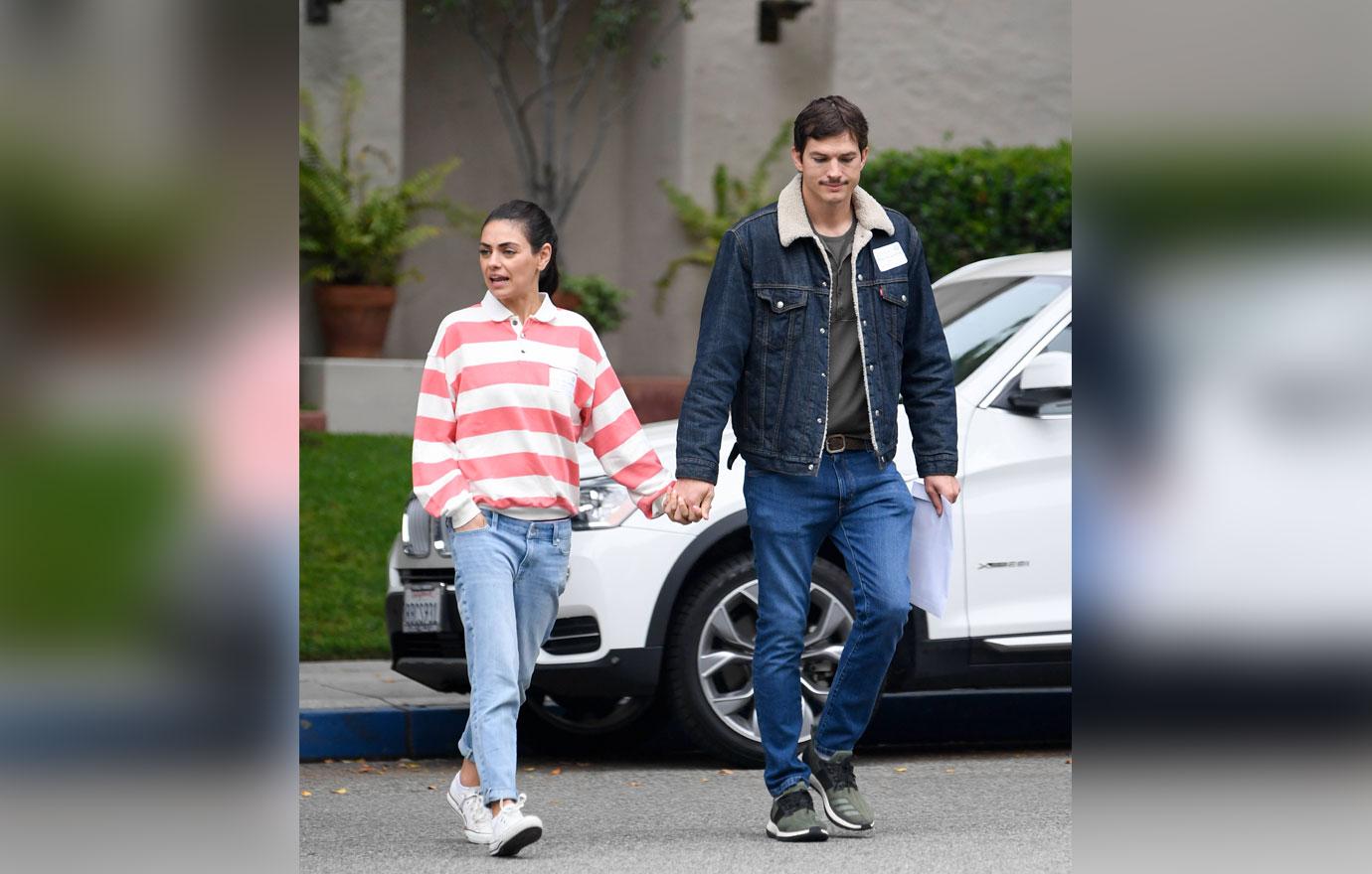 Ashton Kutcher & Mila Kunis On Date After Demi Moore Accusations