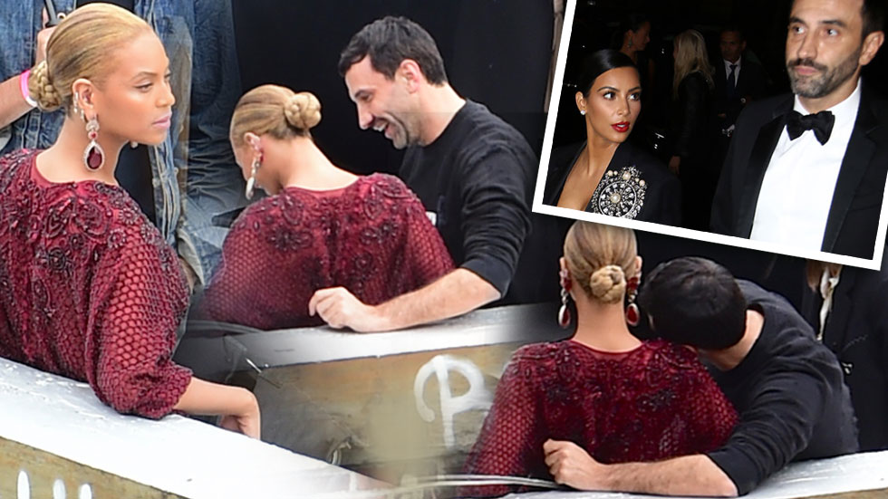 //beyonce kim kardashian feud steals bff ricardo tisci givenchy