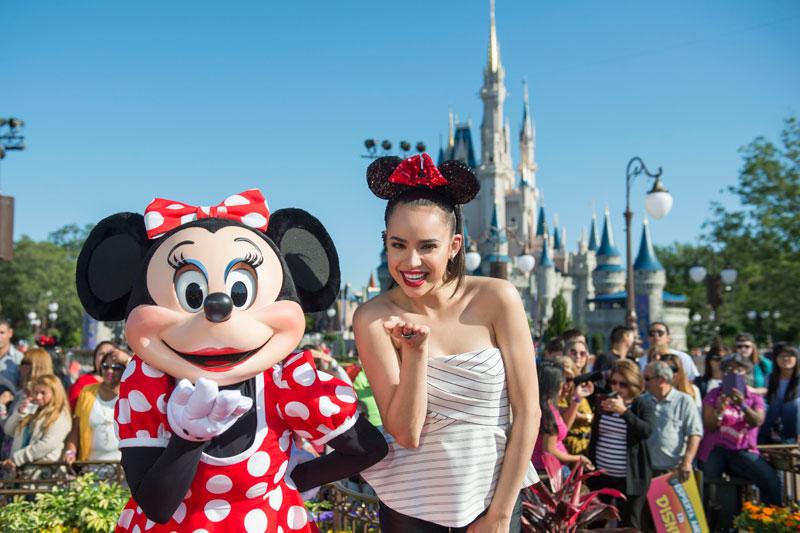 //Singer actress Sofia Carson performance at Walt Disney World