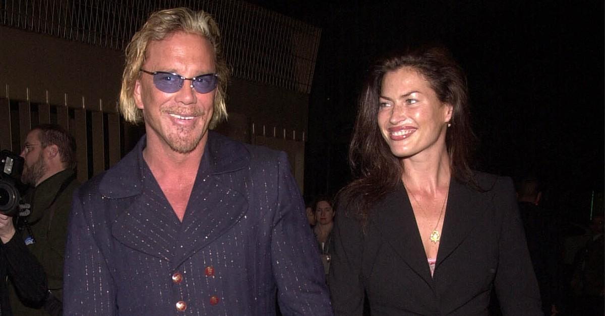 Photo of Mickey Rourke and Carré Otis