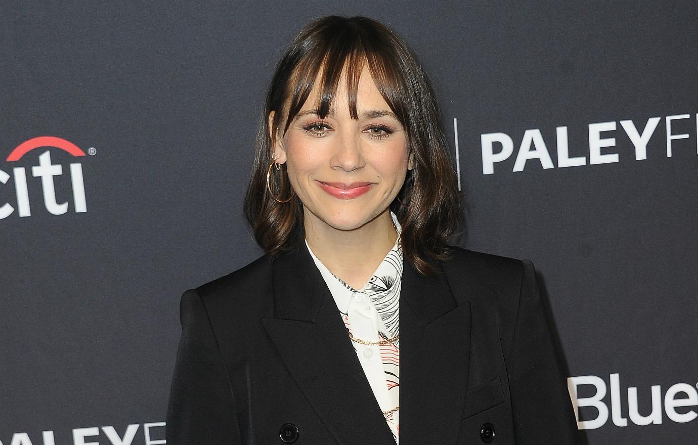 Rashida Jones attends The Paley Center For Media's 2019 PaleyFest LA - 'Parks And Recreation' 10th Anniversary Reunion held at Dolby Theatre on March 21, 2019 in Hollywood, California.