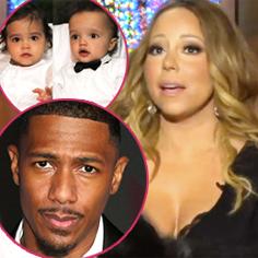 //mariah carey nick cannon alone pregnant twins watch what happens live sq