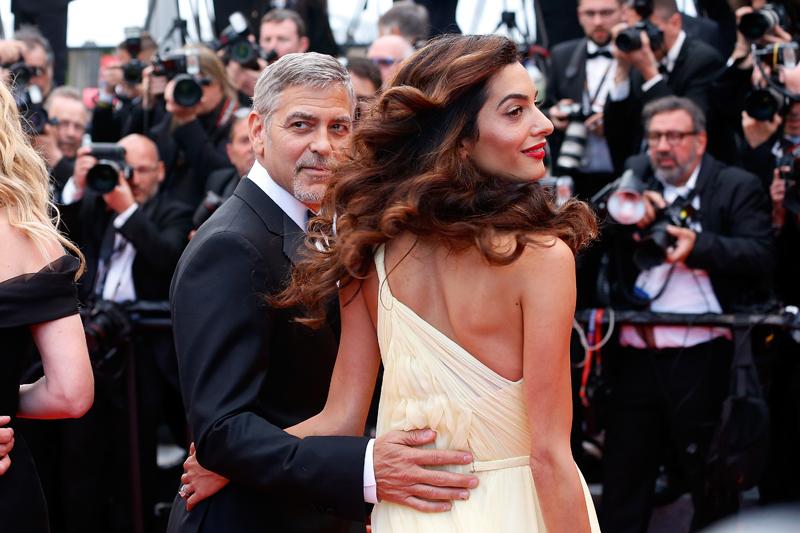 Amal Clooney Wardrobe Malfunction Marilyn Monroe Skinny