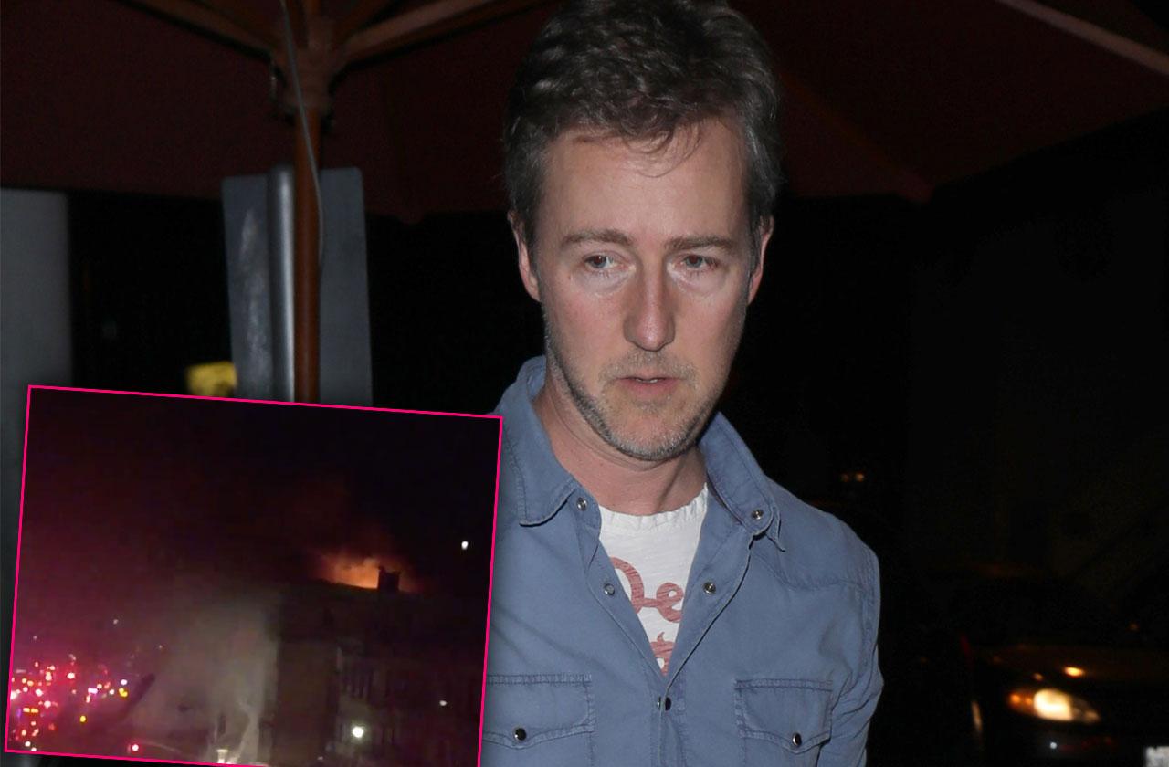 Edward Norton Company Lawsuit Fire