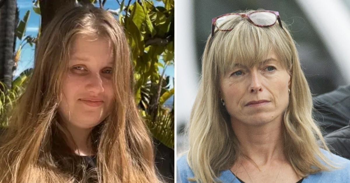 Split photo of Julia Wandelt, Kate McCann