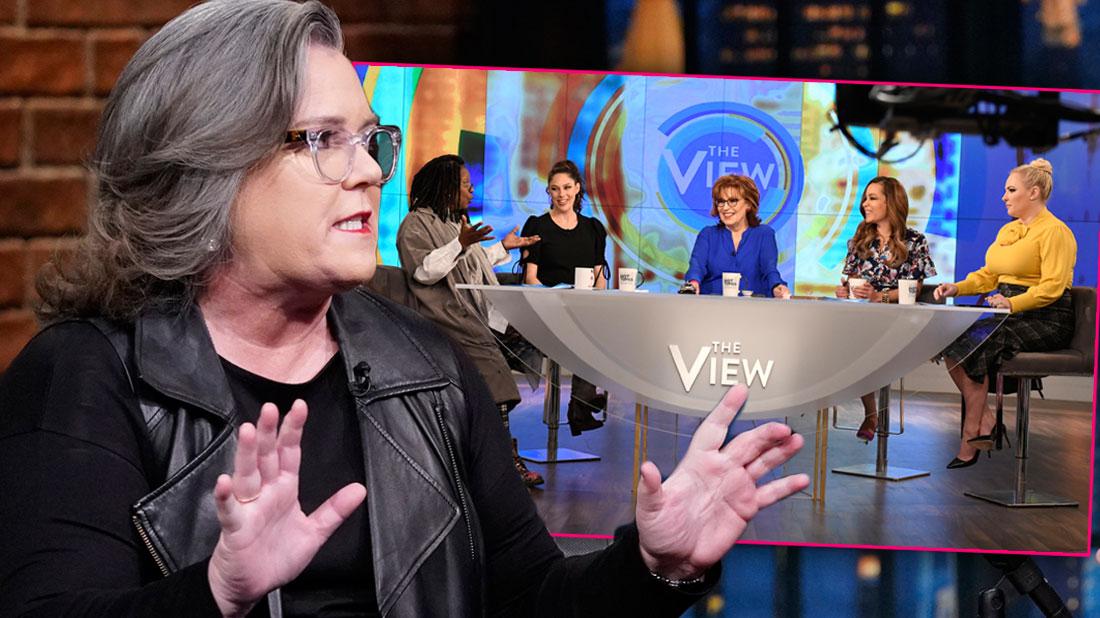 Rosie O'Donnell slamming The View