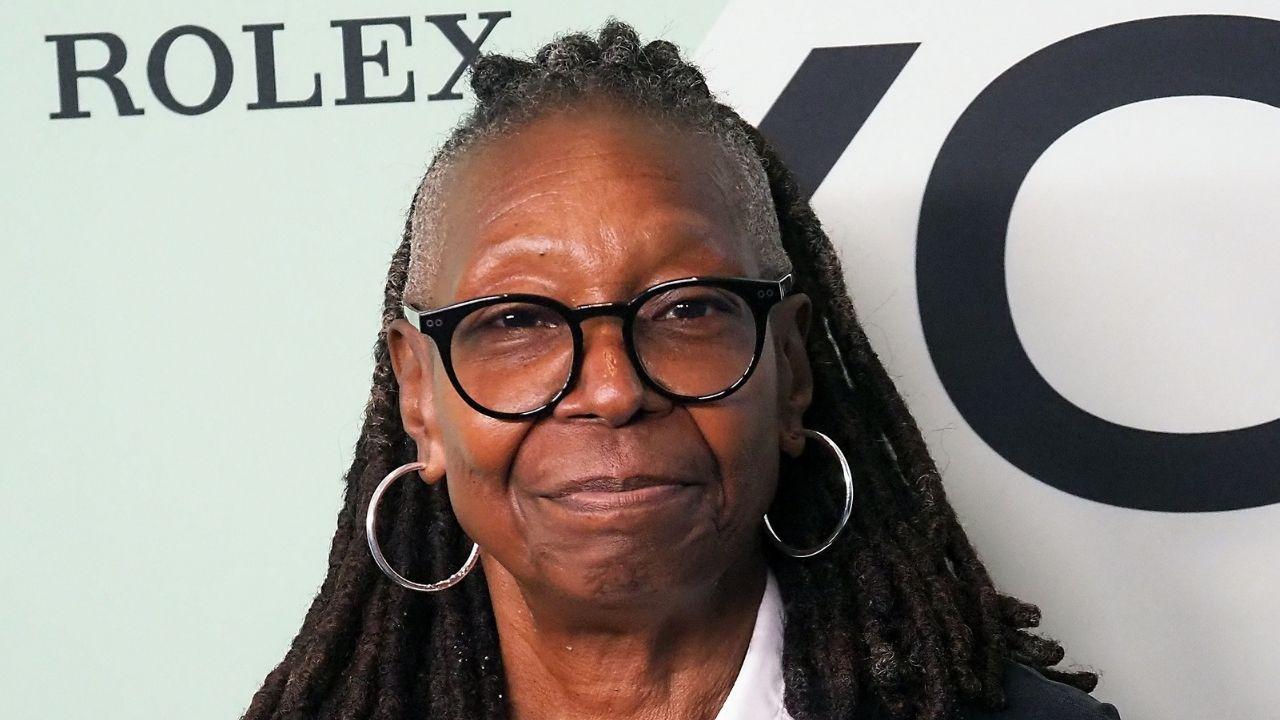 Image of According to Whoopi Goldberg, she feels incredibly lucky to have the job she does.
