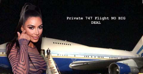 //kim kardashian private jet boeing pp