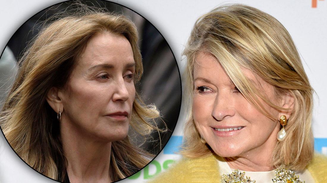 Martha Stewart Slams Felicity Huffman's Prison Style