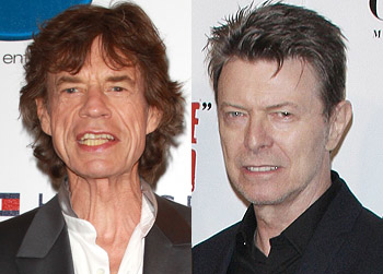 //david bowie bed mick jagger