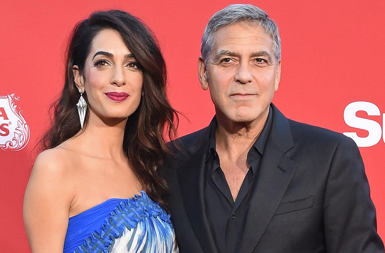 //george clooney amal clooney marriage vows renewal pp