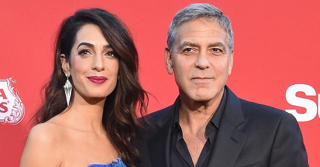 //george clooney amal clooney marriage vows renewal pp