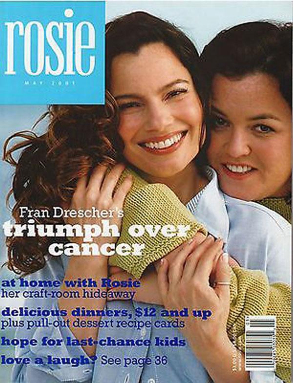 //rosie odonnell and magazine