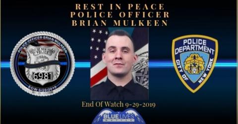 NYPD Officer Brian Mulkeen Accidentally Killed by Fellow Cops