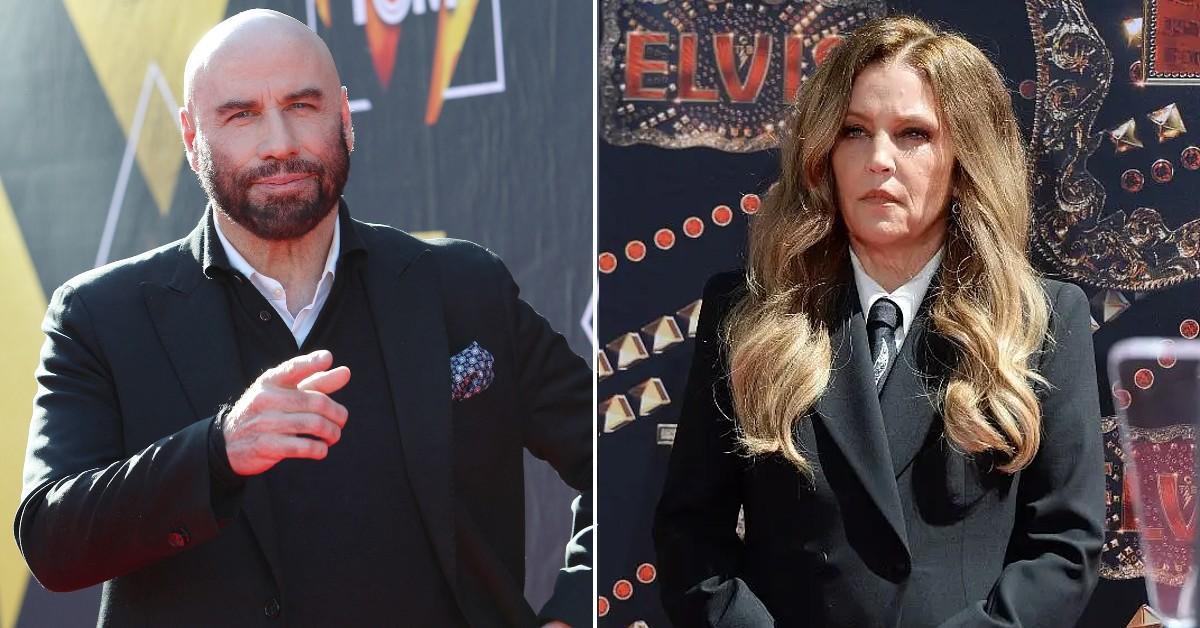 Photo of John Travolta, Lisa Marie Presley