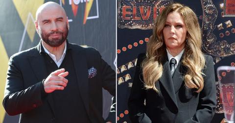 Photo of John Travolta, Lisa Marie Presley