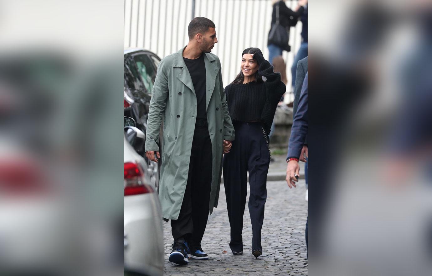 Kourtney Kardashian Younes Bendjima Love In Paris Pics