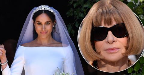 What Anna Wintour Thinks Meghan Markle Wedding Dress