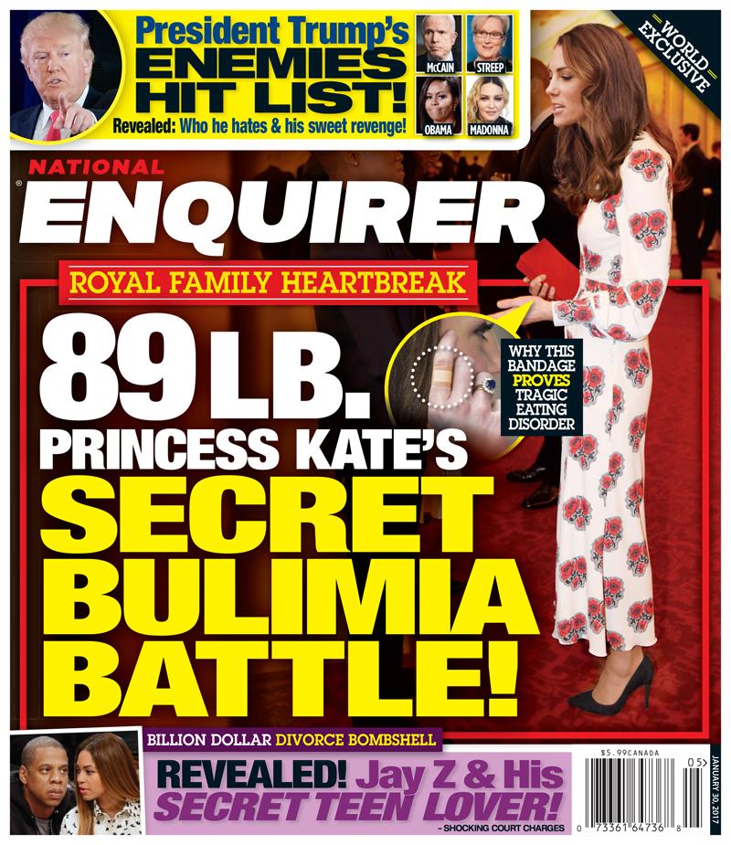 //kate middleton secret battle eating disorder