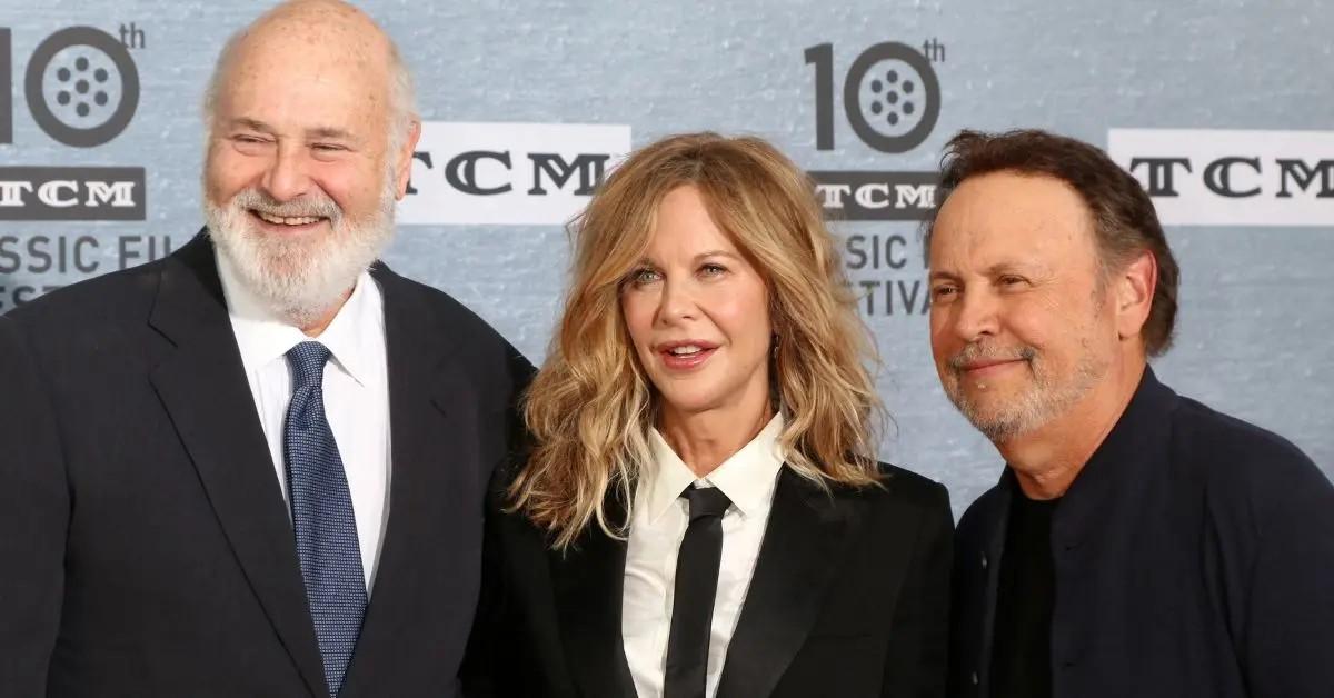 Billy Crystal and Rob Reiner and Meg Ryan