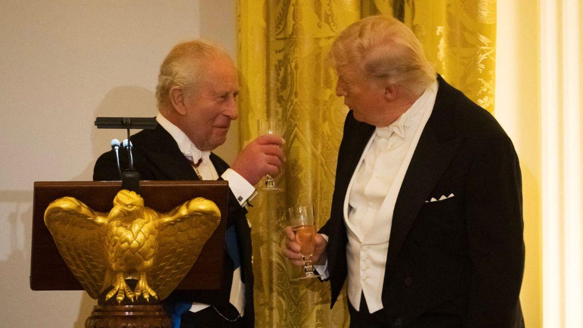 Photo of Donald Trump and King Charles