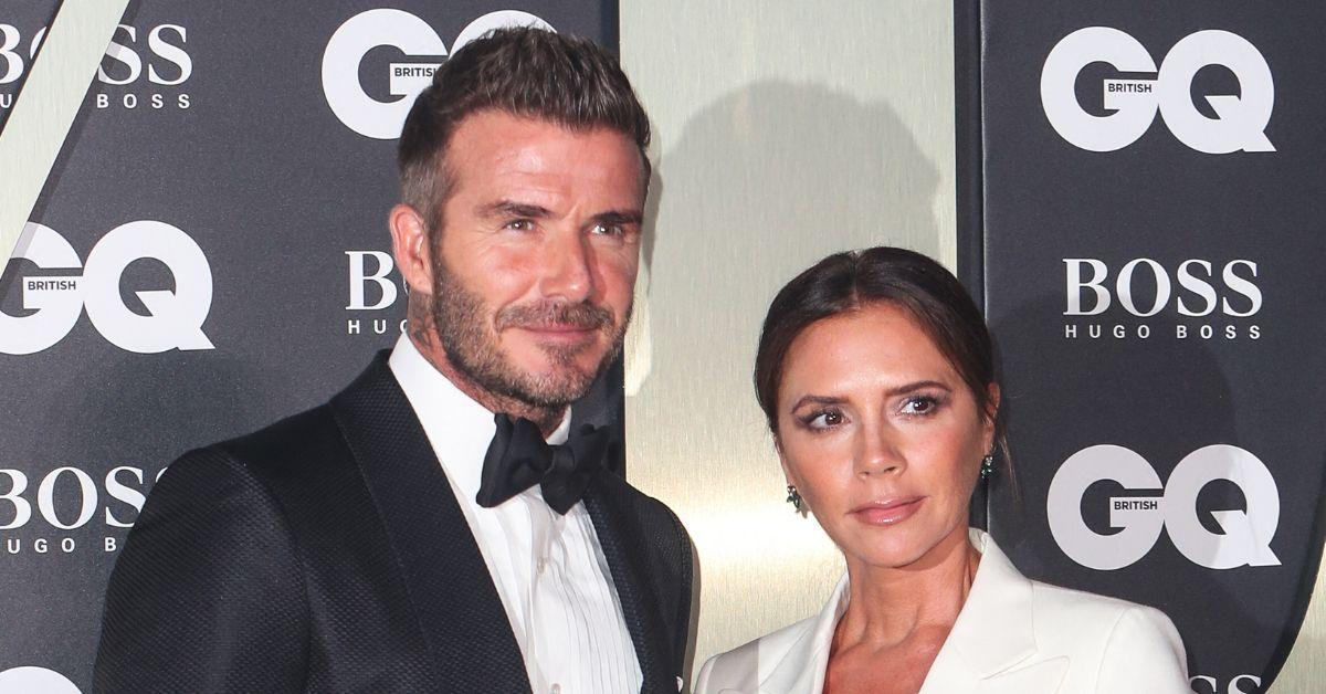 Picture of David Beckham and Victoria Beckham