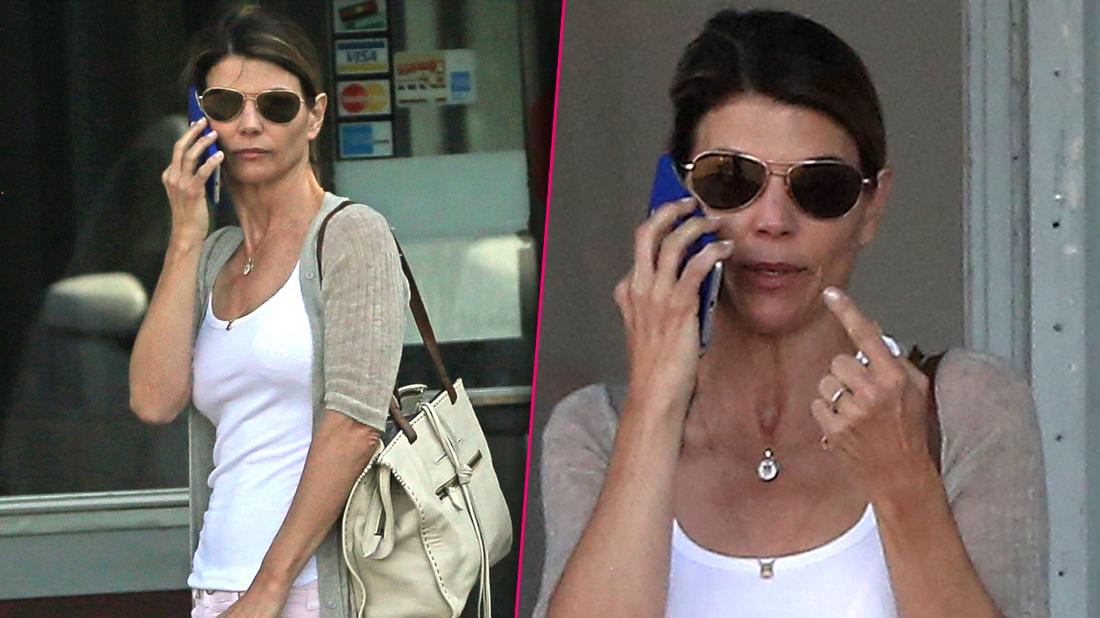 Lori Loughlin refuses answer questions at Car Wash