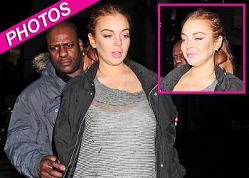 //lindsay lohan london post