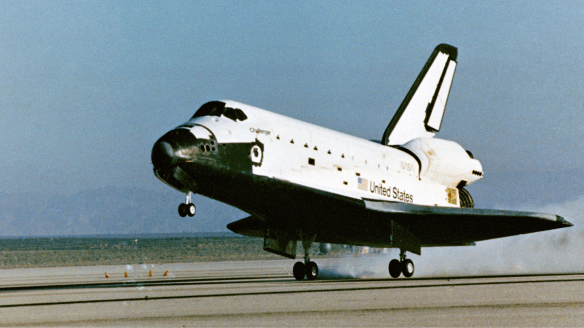 Photo of Space Shuttle Challenger
