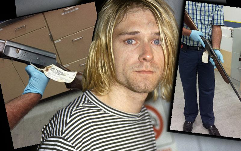 Kurt Cobain Suicide Gun Photos