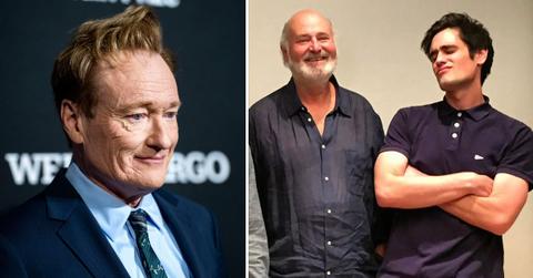 Photo of Conan O'Brien, Rob and Nick Reiner