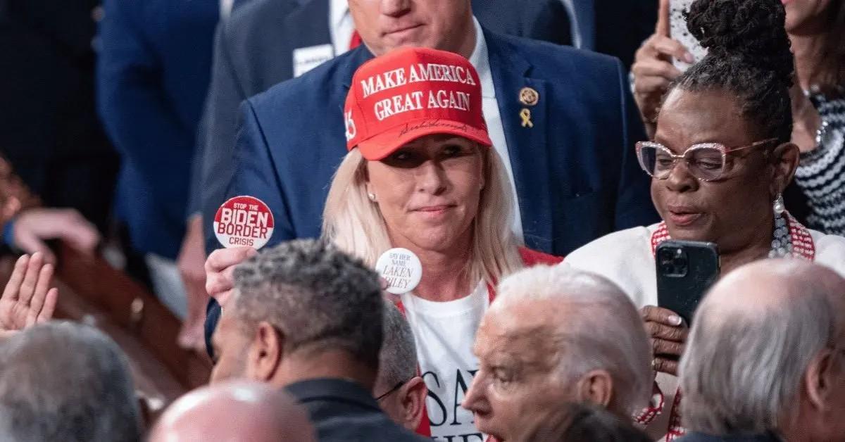 photo of marjorie taylor greene