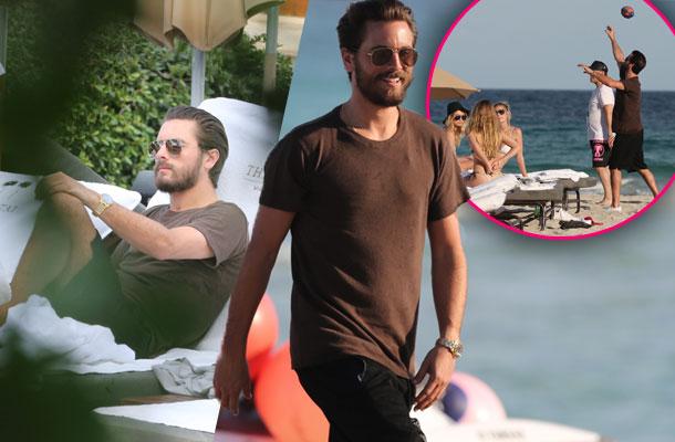 //scott disick cheating miami bikini women pp