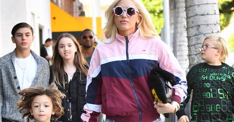 Gwen Stefani Spends Time With Son Apollo