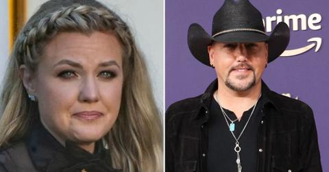 Composite photo of Erika Kirk and Jason Aldean