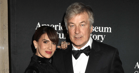 Composite photo of Hilaria and Alec Baldwin.