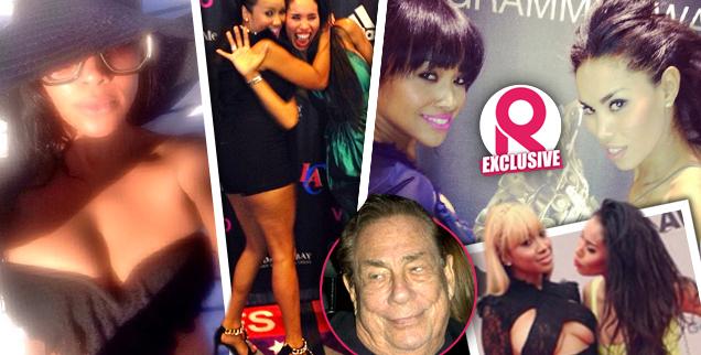 //donald sterling new girlfriend raquel lee v stiviano best friend rob kardashian wide