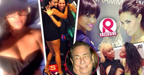 //donald sterling new girlfriend raquel lee v stiviano best friend rob kardashian wide