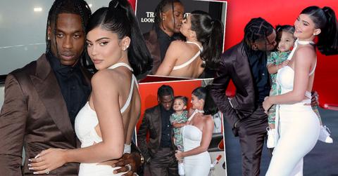 Kylie Jenner, Travis Scott & Stormi At ‘Look Mom I Can Fly’ Premiere