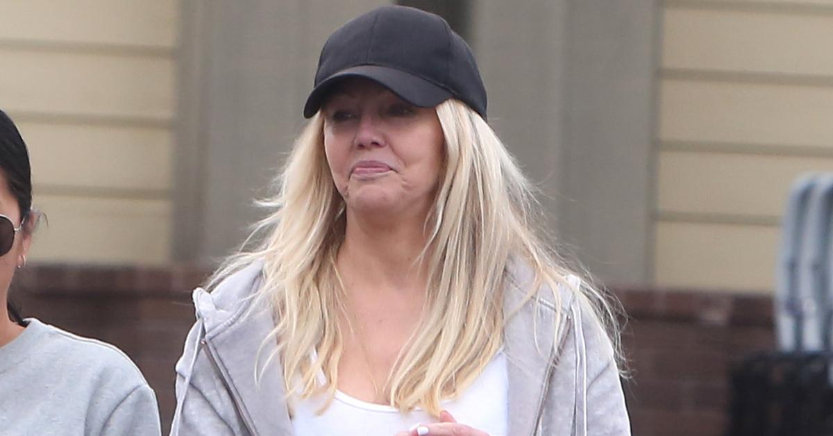 Heather Locklear Looks Unrecognizable As Shes Spotted With Fiancé 7422