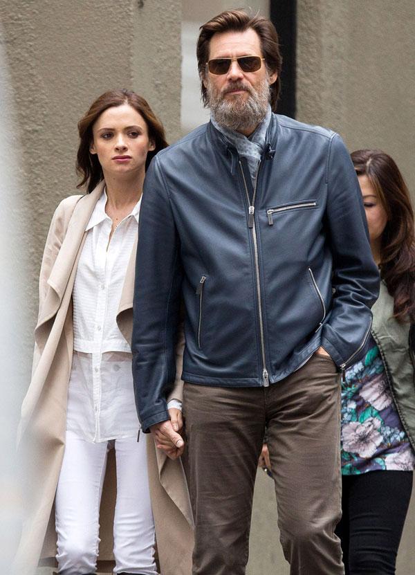 Jim Carrey Cathriona White In Happier Times Before Suicide