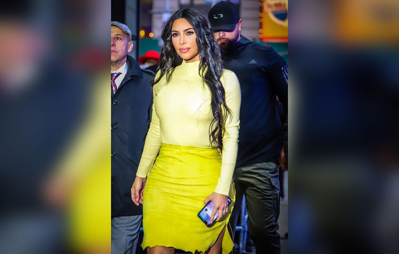 kim kardashian spotted lunch lorne michaels saturday night live appearance hosting r